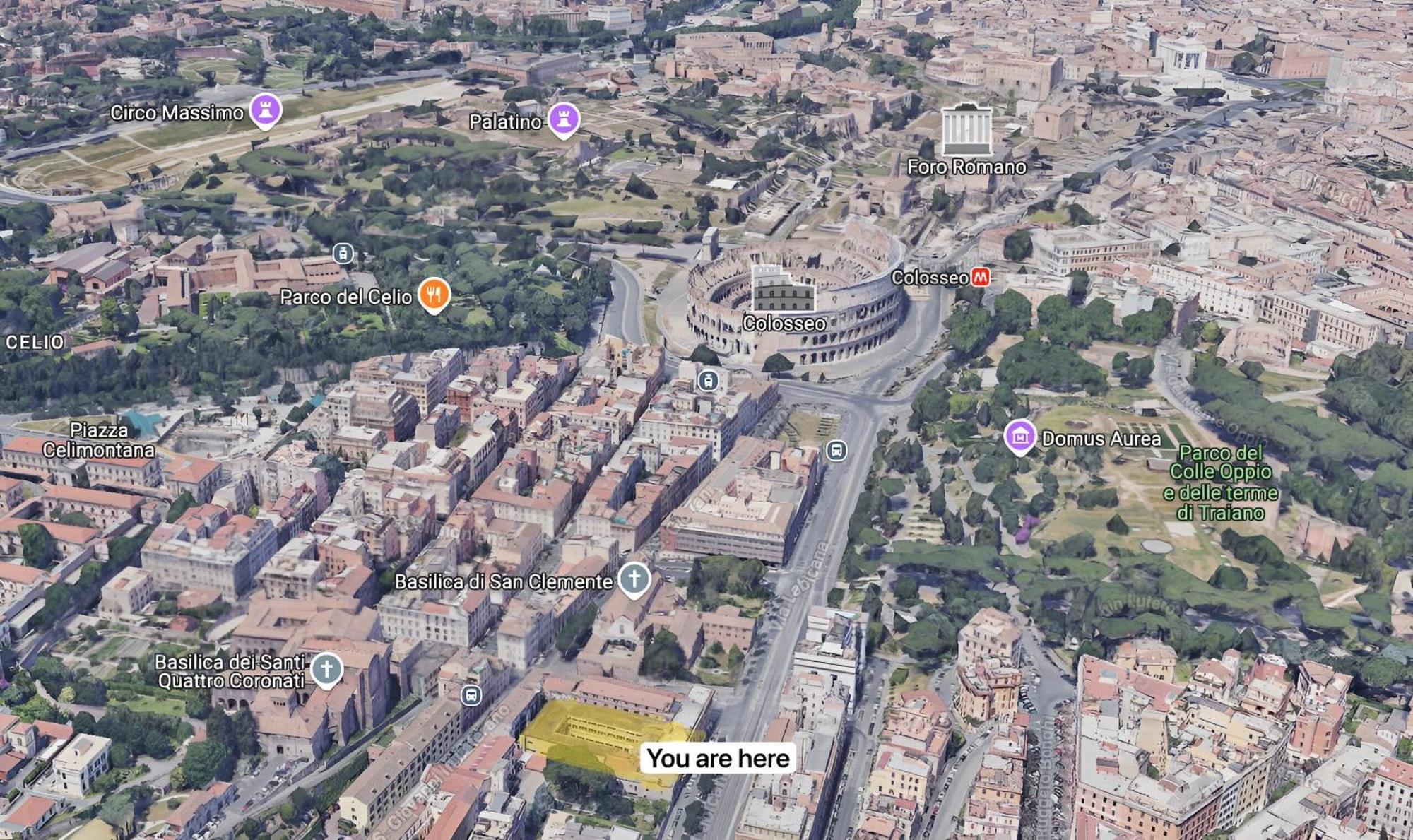 Lejlighed With Private Courtyard - Colosseum & Forum Rom